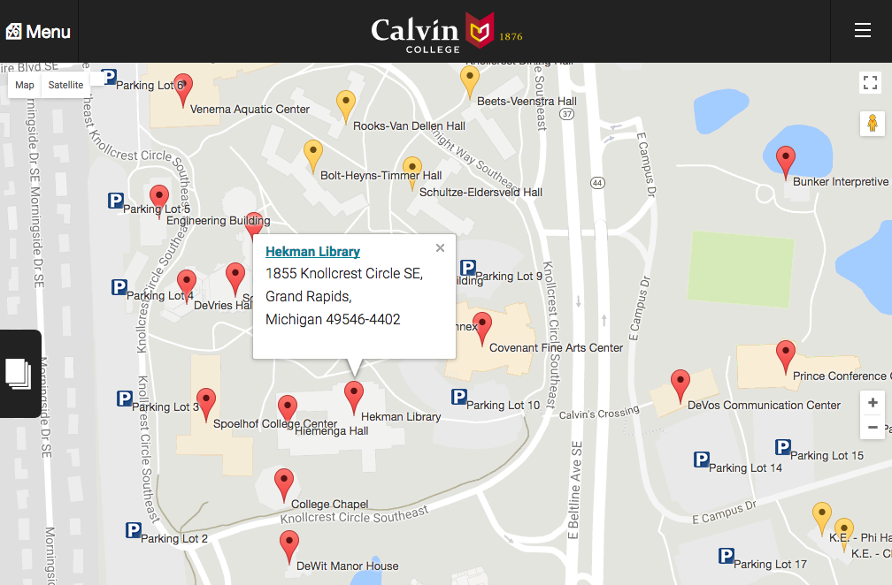 Campus Map Location